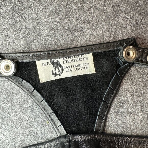 Vintage Mr. S Leather San Francisco Men’s Real Leather Jockstrap Rare Collectibl - Picture 4 of 12